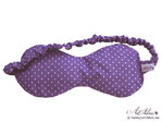 Schlafmaske Classic Lavender Dots