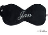 Personalisierte Schlafmaske Baumwolle, bestickt